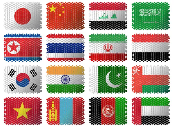 National flags — Stock Photo, Image