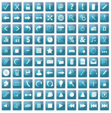 100 web simgeler