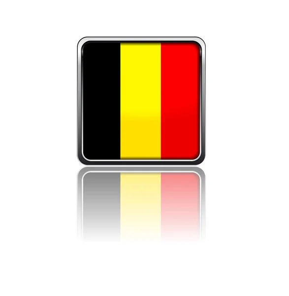 Belgische Nationalflagge — Stockvektor