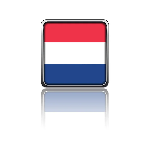Státní vlajka Nizozemska — Stockový vektor