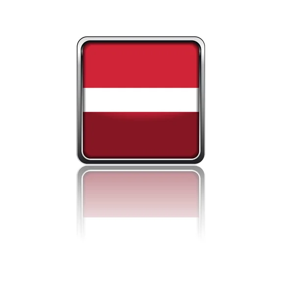 National flag of Latvia — Stock Vector