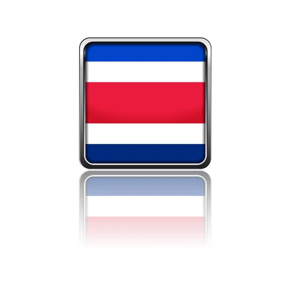 Státní vlajka costa Rica — Stockový vektor