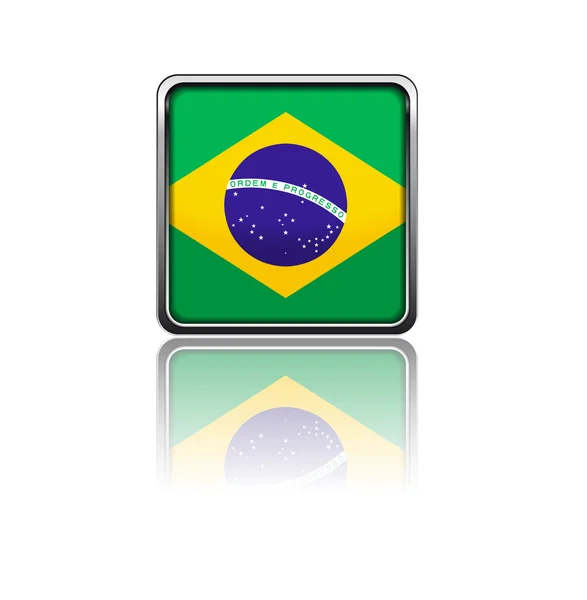 Bandera nacional de Brasil — Archivo Imágenes Vectoriales