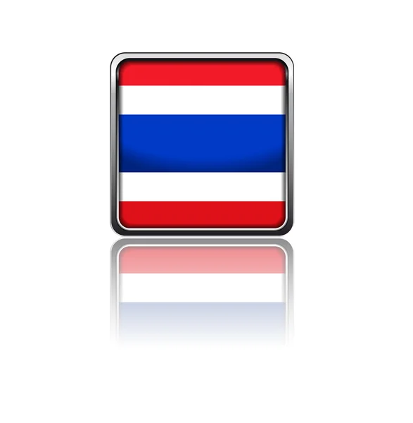 Flaga narodowa Tajlandii — Wektor stockowy