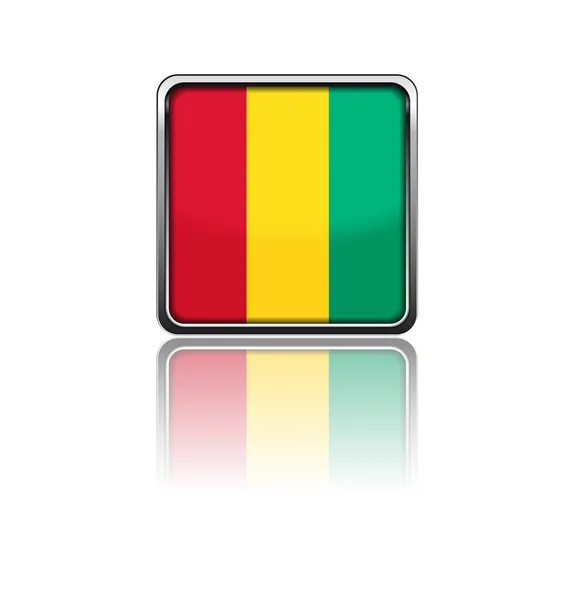 National flag of Guinea — Stock Vector