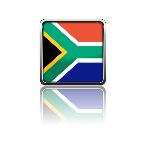 Nationale vlag van Zuid-Afrika — Stockvector