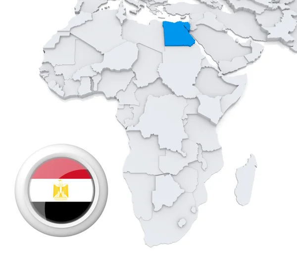 Map of Africa — Stock Photo, Image