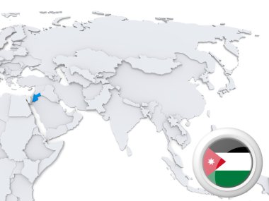 Jordan Asya Haritası