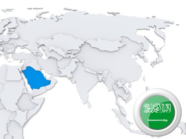 harita, Suudi Arabistan