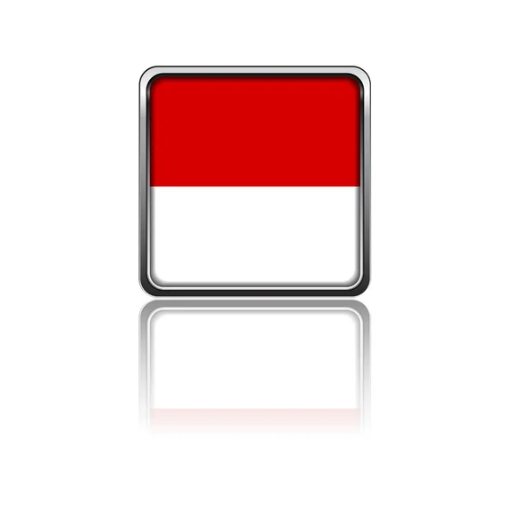 Bandeira nacional de Indonesie — Fotografia de Stock