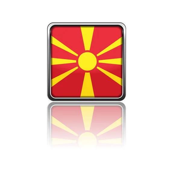 马其顿的国旗 — 图库照片