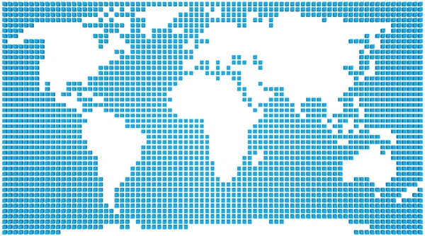 World map — Stock Photo, Image