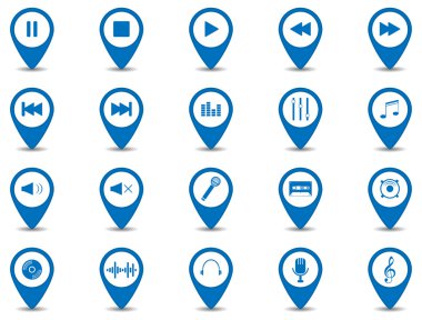 müzik simgesi tasarım