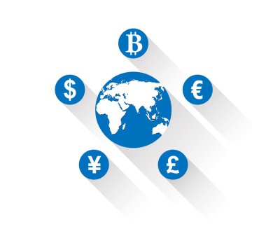 world currencies icons