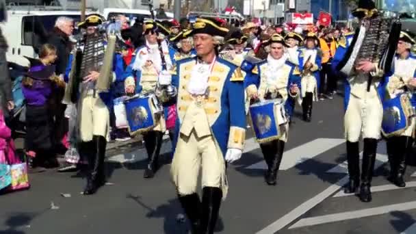 Köln 2014 sokak Karnavalı — Stok video