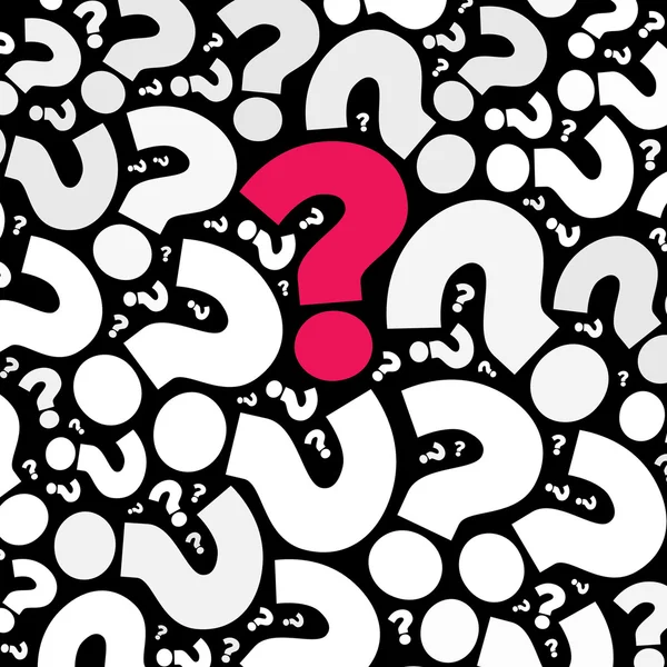 Question mark seamless background — Stockfoto