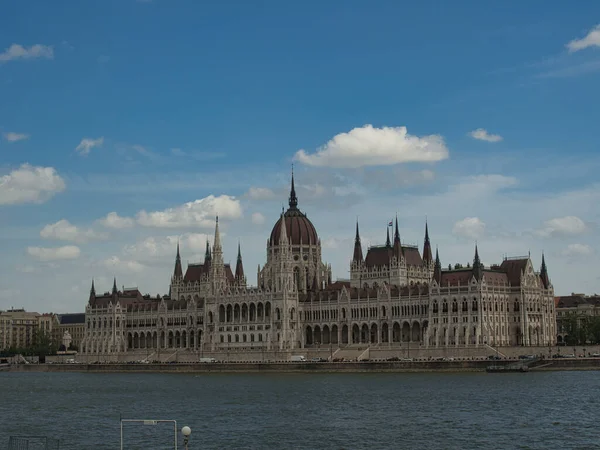 Macaristan Parlamento Binası Budapeşte Parlamentosu Olarak Bilinir — Stok fotoğraf