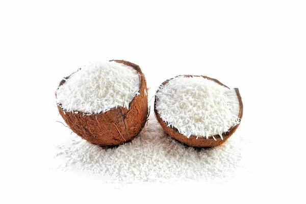 Halves of coconut — Stock Photo, Image