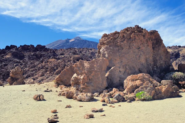 Panorama sobre el Teide — Foto de Stock