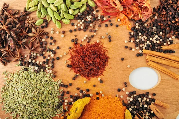 Various Spices — Stock Photo, Image