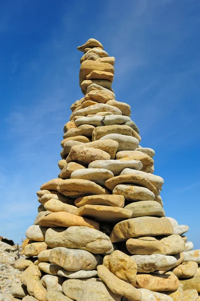 Kamienne piramidy — Zdjęcie stockowe