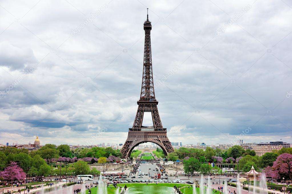 Panorama Eiffel tower