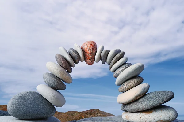 Arc of stones — Stock Photo, Image