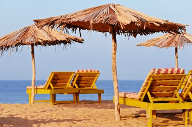 şezlong beach