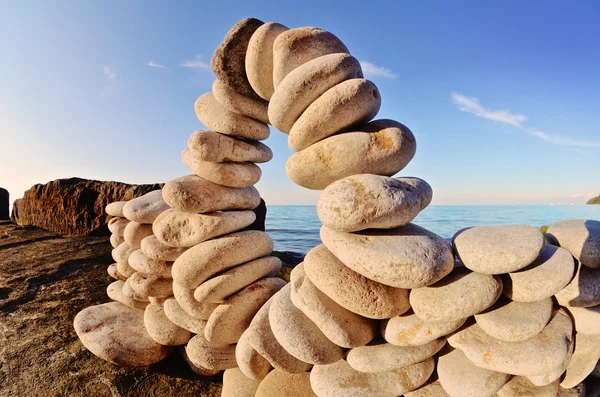 Curve of stones — Stock Photo, Image