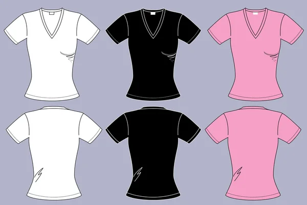 Camisetas femeninas — Foto de Stock