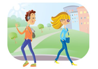 kız ve erkek birbirlerini sevdim