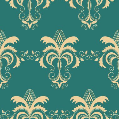 Dikişsiz desen background.vintage vektör