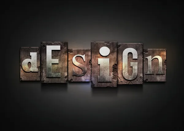 Tipografía de diseño . — Foto de Stock