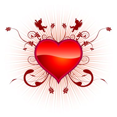 Sevgililer günü kalp