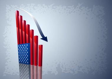 Amerikan bayrağı grafiği