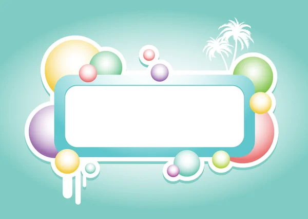 Bubblesbanner5 — Stock Vector