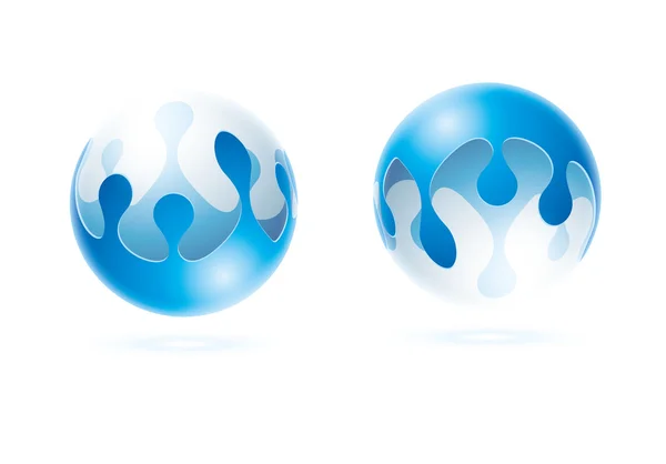 Water sphere — Stock Vector