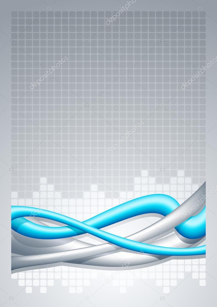 Abstract wire background - vertical.
