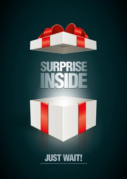 Surprise intérieure — Image vectorielle