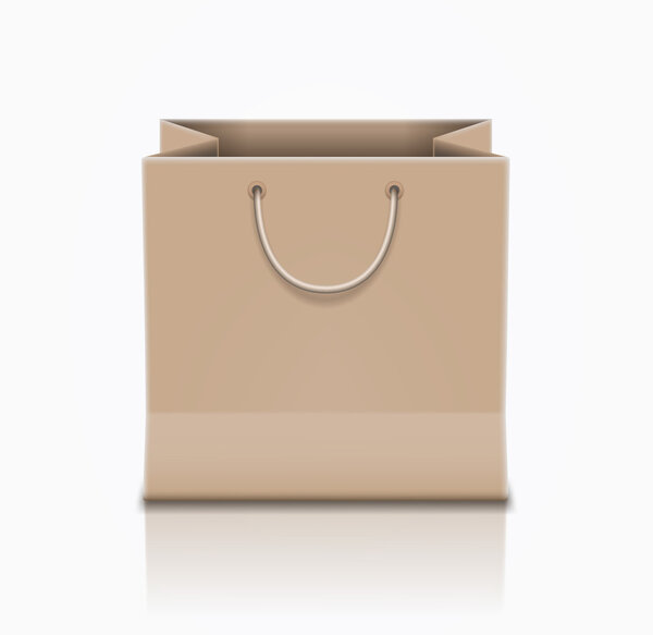 Brown Shopping Bag