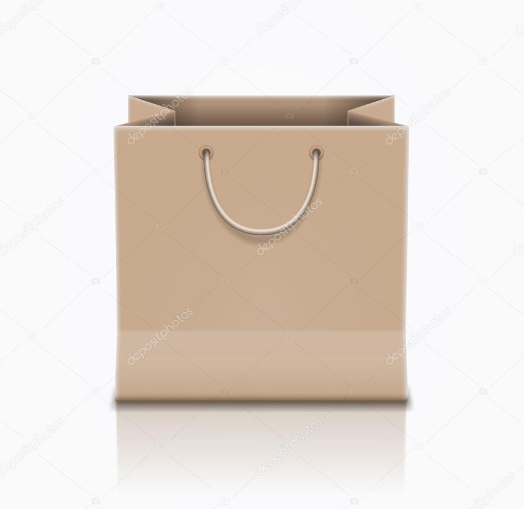 Brown Shopping Bag