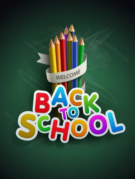 Back to school — Stock Vector