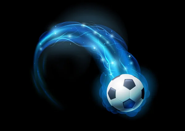 Balle de football — Image vectorielle