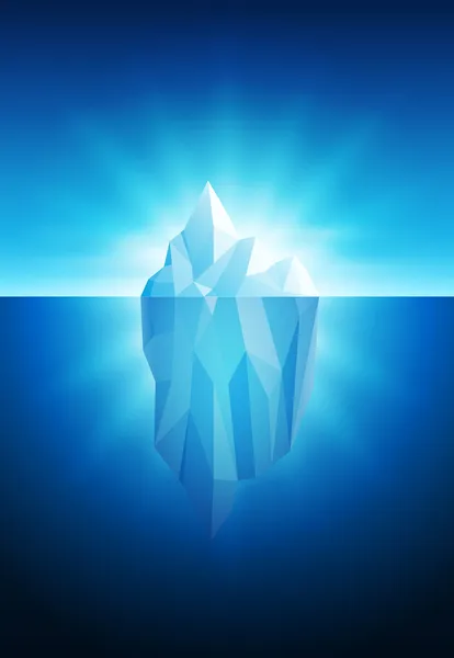 Iceberg — Stock Vector