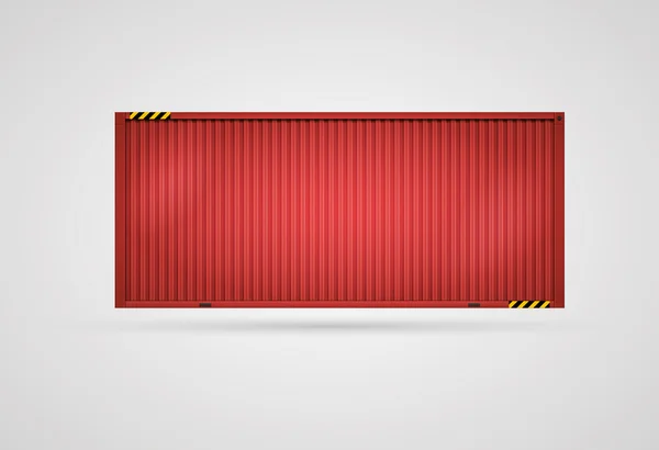 Vector Cargo Container — Stock Vector