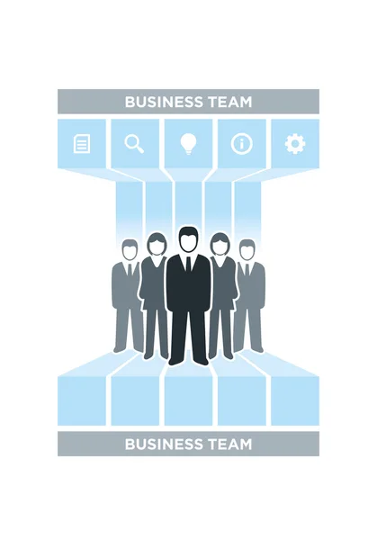 Business Team — Stock Vector