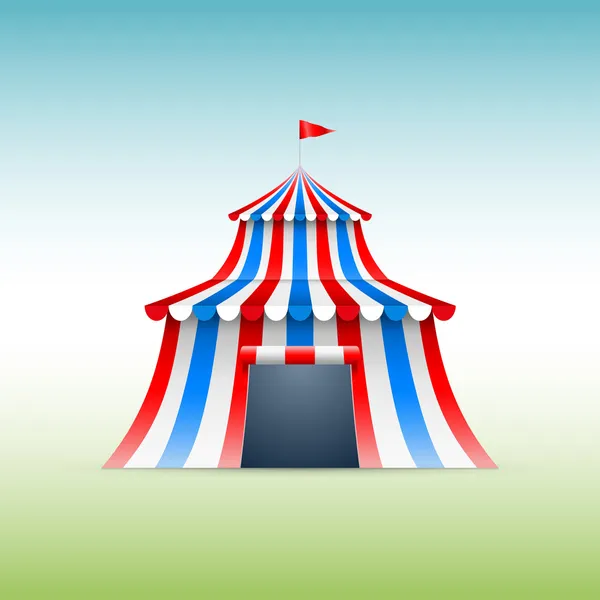 Tenda di circo — Vettoriale Stock