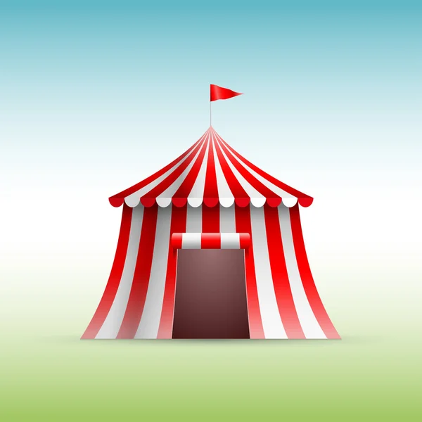 Цирковые палатки — стоковый вектор