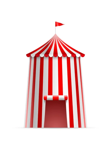 Circus Tower Tent — Stock Vector