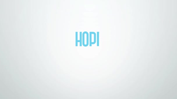 Breast Cancer Awareness Month Loop Animation Words Hope Love Faith — 图库视频影像